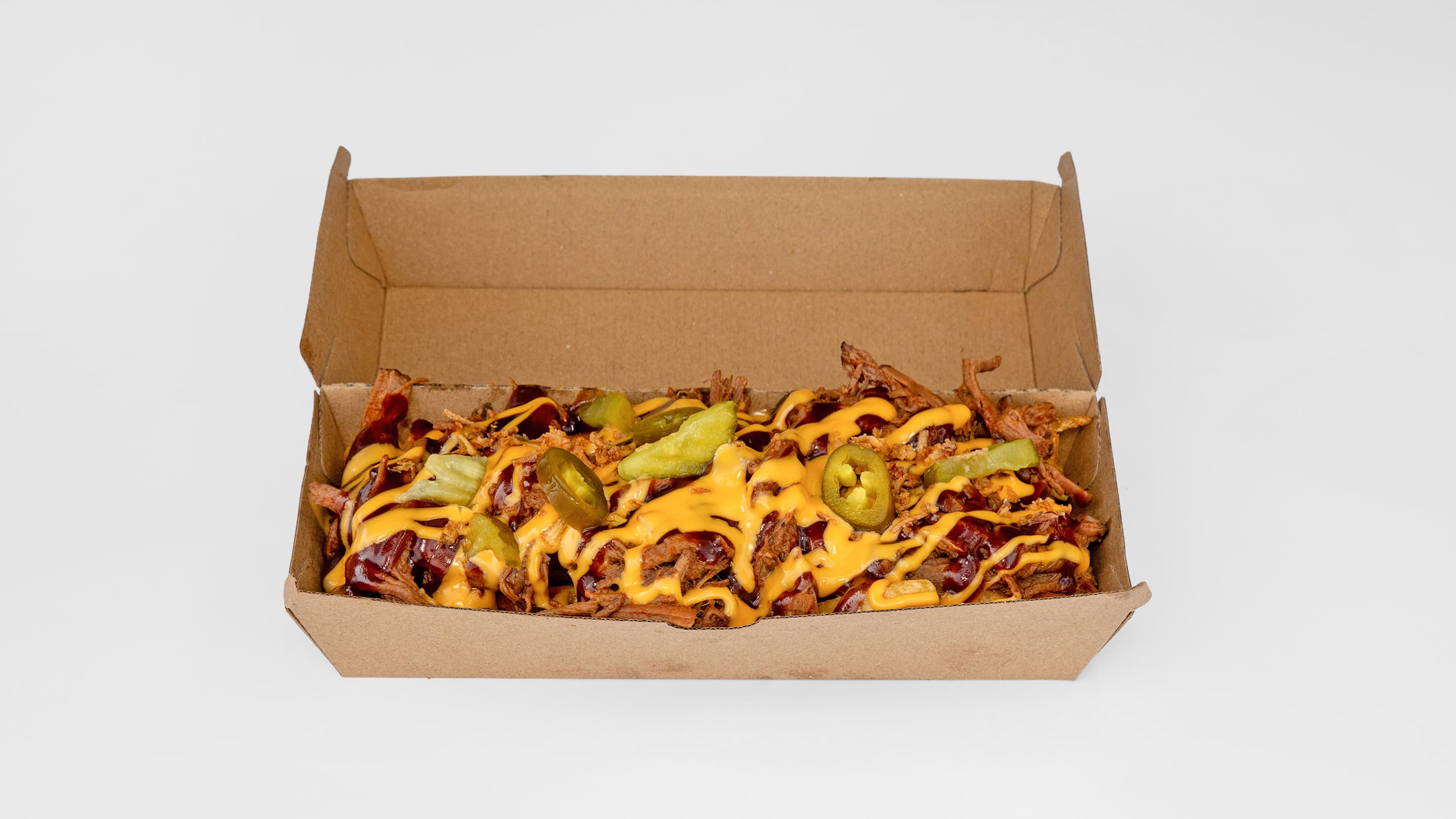 Brisket loaded chips
